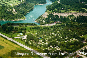 Niagara Glenview RV Resort from the air